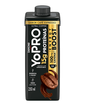 Bebida Láctea Yopro Energy Boost Café Expresso 15g proteína