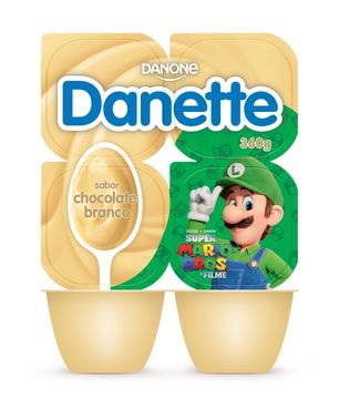 Sobremesa Láctea Chocolate Branco Danette