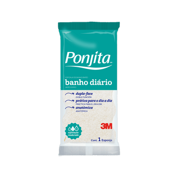 Esponja Banho Diário Ponjita