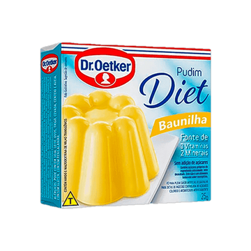 Pó Para Pudim Diet sabor Baunilha Dr. Oetker