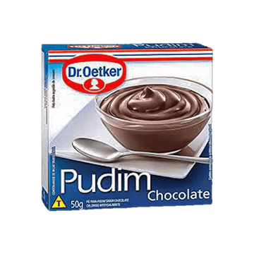 Pó Para Pudim sabor Chocolate Dr. Oetker