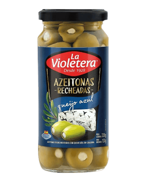 Azeitona verde recheada com queijo La Violetera