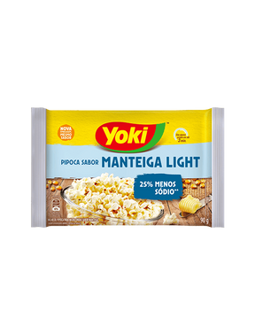 Pipoca Premium Manteiga Yoki