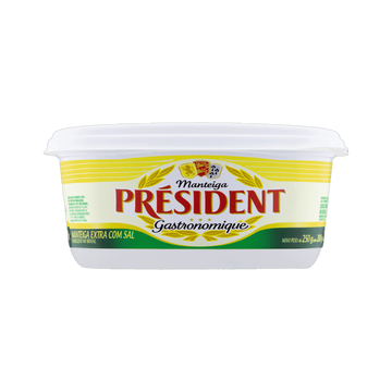 Manteiga Extra com Sal Président