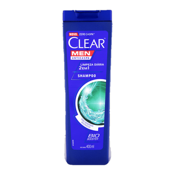 Shampoo 2 em 1 Anticaspa Clear Men