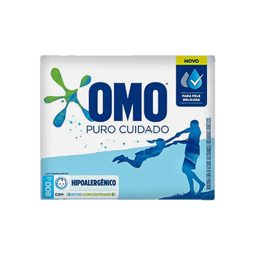 Lava-Roupas em Pó Puro Cuidado Omo