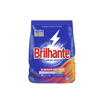 Lava Roupas Limpeza Total Brilhante