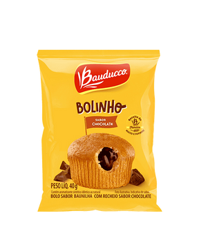 Bolinho Baunilha c/ Chocolate Bauducco