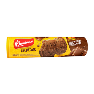 Biscoito Recheado Duplo Chocolate Bauducco