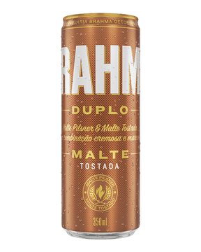 Cerveja tostada Brahma Duplo Malte