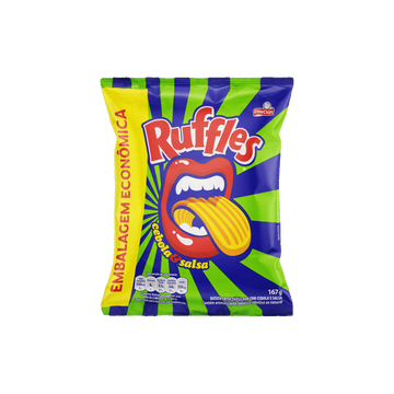 Batata Chips Ondulada Cebola e Salsa Elma Chips Ruffles