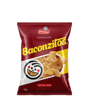 Salgadinho de Trigo Bacon Elma Chips Baconzitos