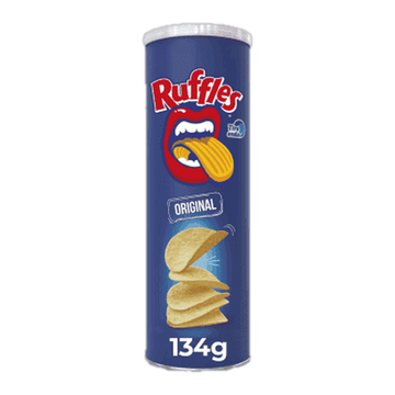 Batata Chips Tubo Original Tira Onda Ruffles