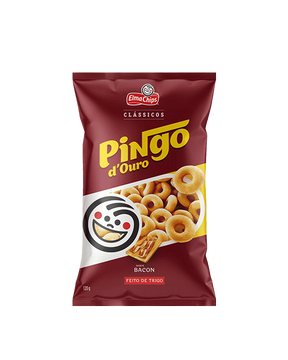 Salgadinho sabor Bacon Pingo D'Ouro Elma Chips