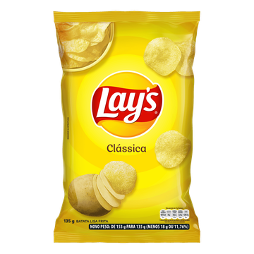 Batata Chips Lisa Clássica Lays