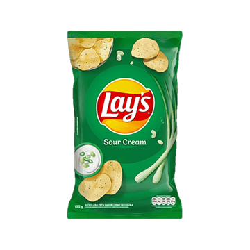 Batata Chips Lisa Sour Cream Lays