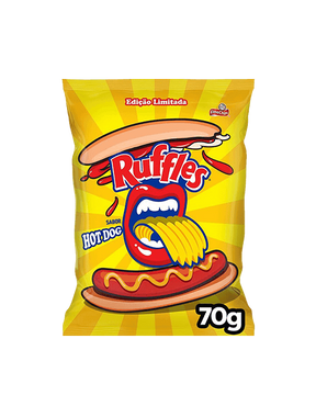 Batata Ruffles lanchonete sabor hotdog