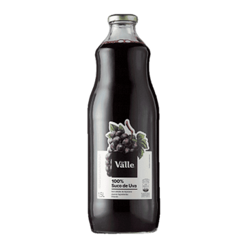 Suco 100% Uva Vidro Del Valle