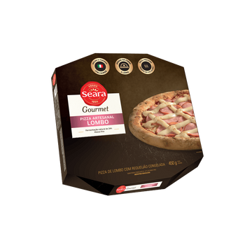 Pizza Lombo com Requeijão Seara Gourmet
