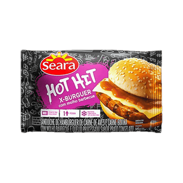 Hambúrguer Hot Hit Barbecue Seara
