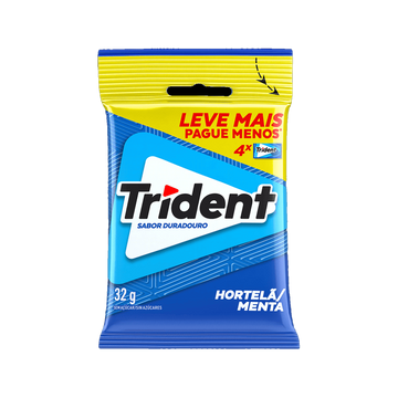 Chiclete de Hortelã sem Açúcar Trident