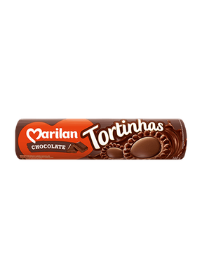 Biscoito tortinhas de chocolate Marilan