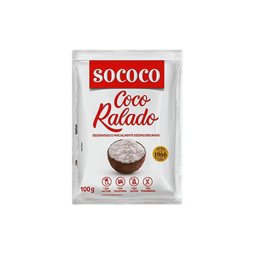 Coco Ralado Desidratado Sococo
