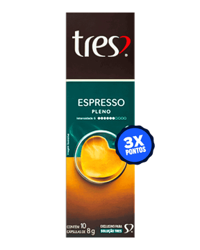 Café Espresso Pleno Três