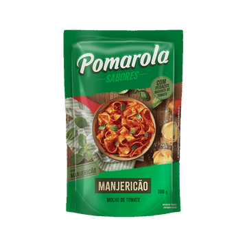 Molho de Tomate com Manjericão Pomarola