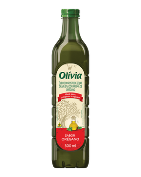 Óleo composto de soja e oliva (5%) com aroma de orégano Olívia