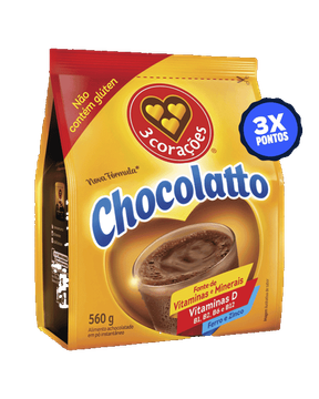 Achocolatado em Pó Chocolatto 3 Corações
