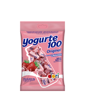 Bala de yogourt sabor morango Dori