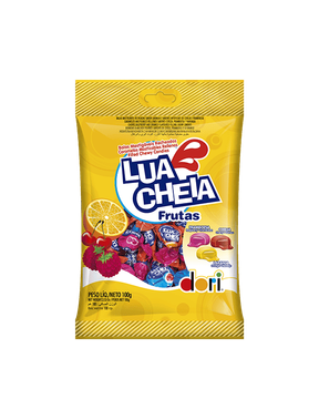 Bala Lua Cheia frutas
