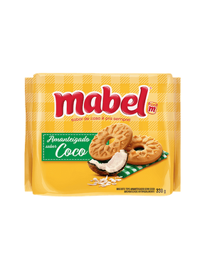 Biscoito Amanteigado Coco Mabel