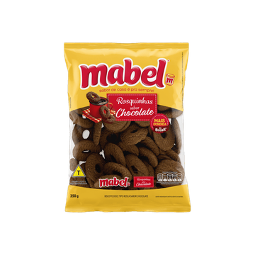 Biscoito Rosquinha Chocolate Mabel