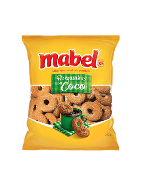 Biscoito Rosquinha Coco Mabel
