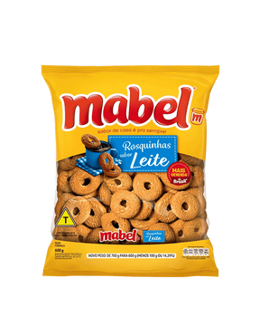 Biscoito Rosquinha Leite Mabel