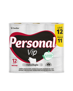 Papel Higiênico Personal Folha Dupla