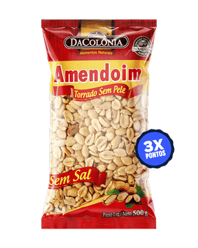 Amendoim torrado sem pele DaColônia