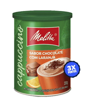 Cappuccino Soluvel Chocolate com Laranja Melitta