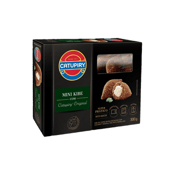 Mini Quibe Congelado Pré-Frito Recheio Catupiry Mini Salgados