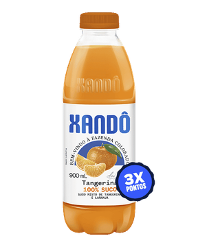 Suco de laranja e tangerina Xandô