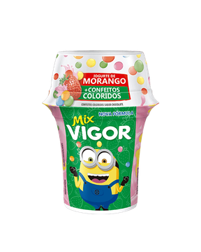 Iogurte Mix Confeitos Coloridos Vigor