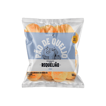 Pão de Queijo Recheado com Requeijão Daki