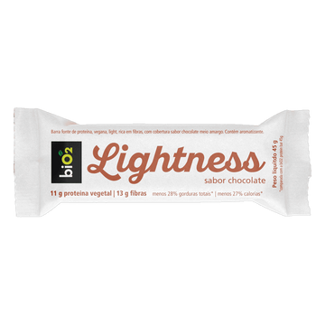 Barra de Proteina Lightness sabor Chocolate Bio2