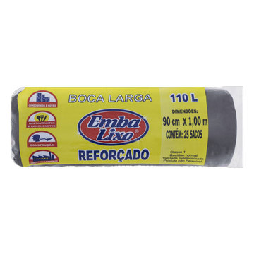 Saco de lixo Embalixo reforçado