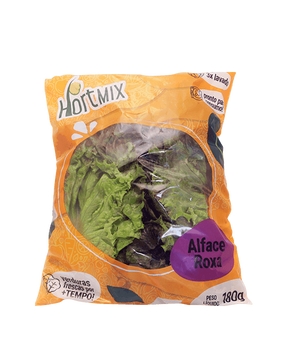 Alface Roxa Hortmix