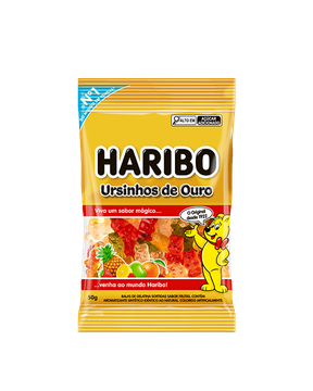 Bala de gelatina ursinhos Haribo