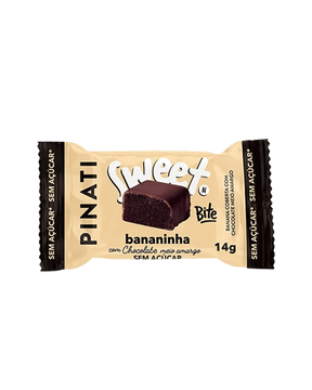 Bananinha com chocolate meio amargo Pinati