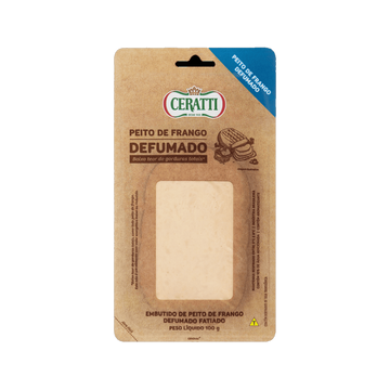Peito de Frango Defumado Fatiado Ceratti